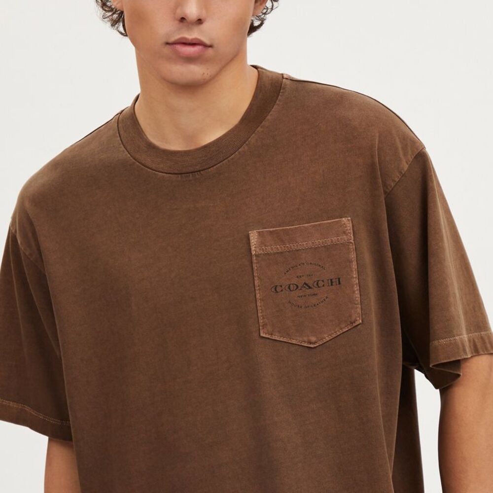 NWT Coach Outlet Pocket T Shirt - Picture 4 of 5
